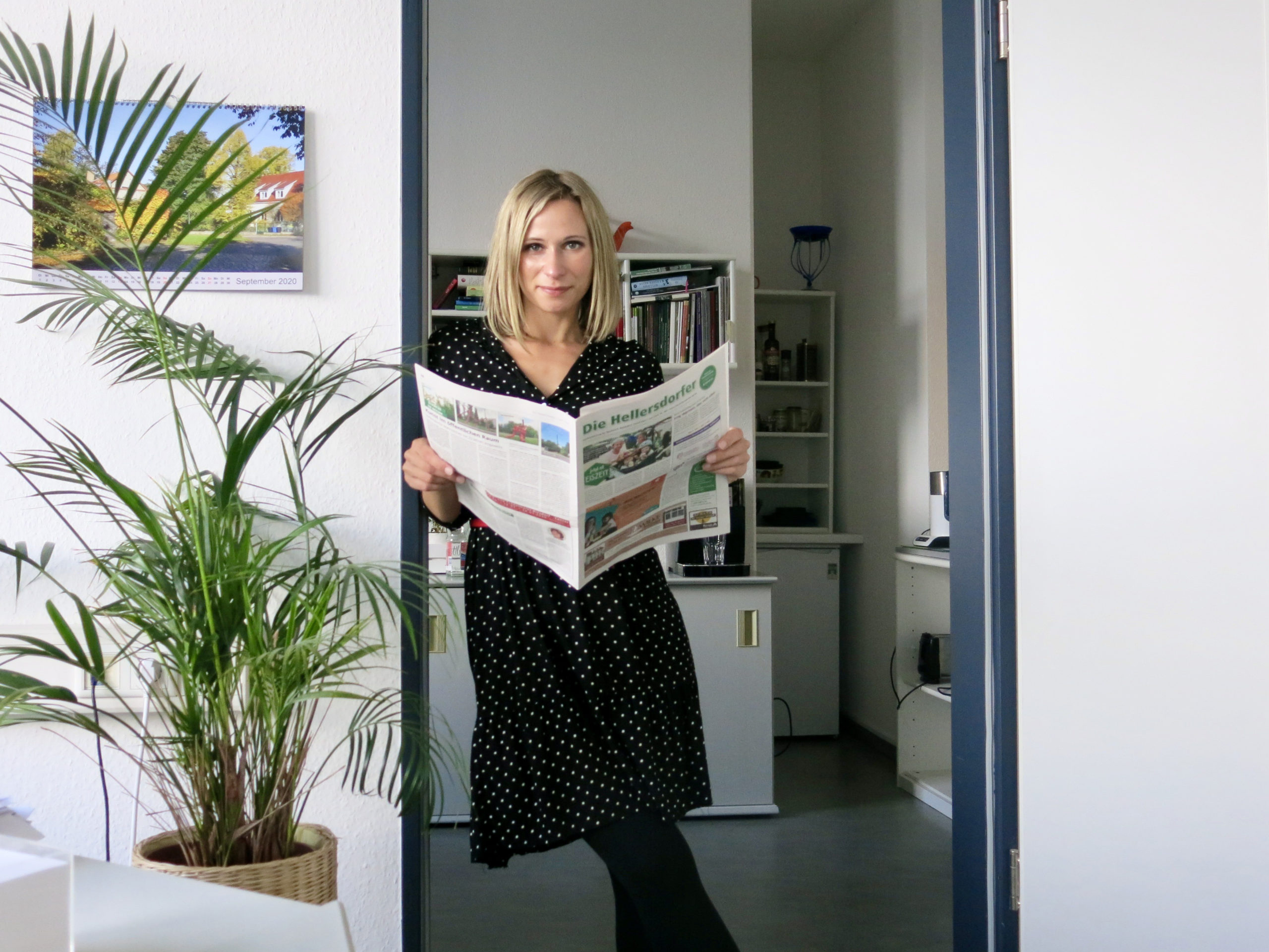 Journalistin bei der Lokalzeitung „Die Hellersdorfer“